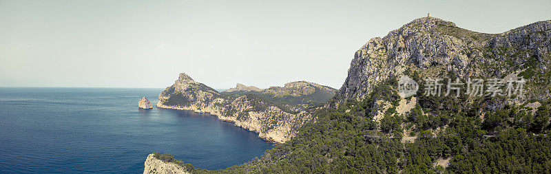 view es colomer，马略卡岛，西班牙